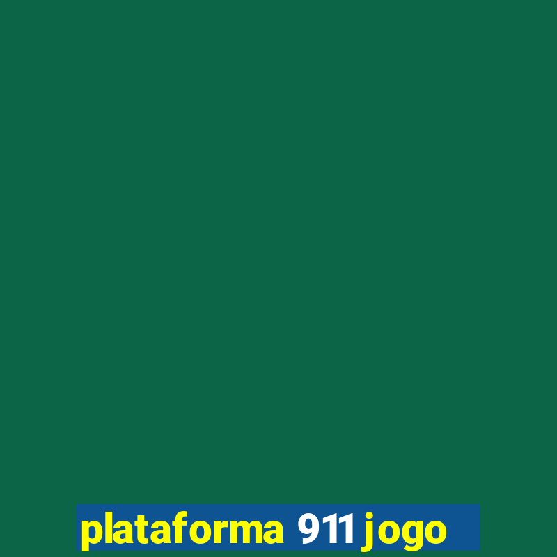 plataforma 911 jogo